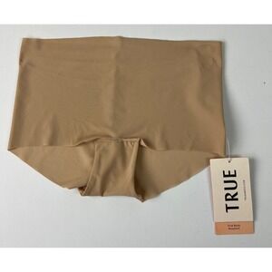 TRUE Body Boyshort Panty Size XS 0-2 Extra Small Desert Beige C23